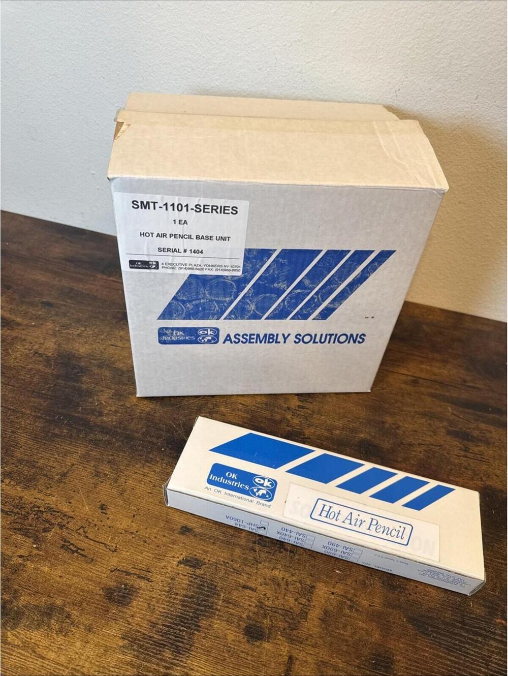 OK Industries SMT‑1101 Hot Air Pencil Base Unit — New in Box — Rare